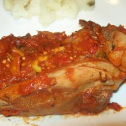 Beef Tongue in Red Sauce