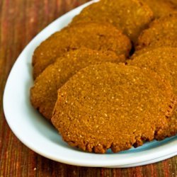 Low-Sugar Molasses Cookies
