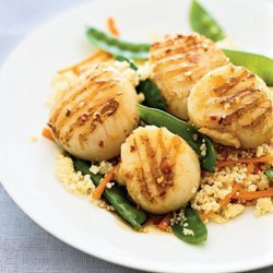 Scallops With Couscous
