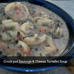 Sausage With Cheese Tortellini Soup