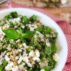 Spinach and Feta Quinoa Salad