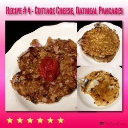 Cottage Cheese-Oatmeal Pancakes