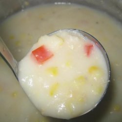 Simple Corn and Chicken Chowder