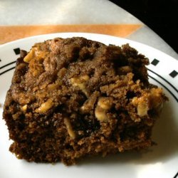 Gingerbread With Streusel Topping