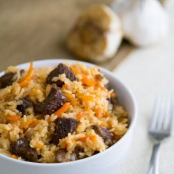 Rice and Beef Pilaf