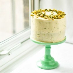 Zucchini Cake With Lime and Pistachio