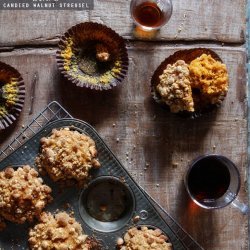 Pumpkin Muffins with Walnuts