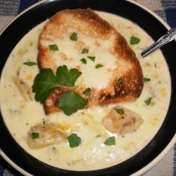 Savory Potato Leek Soup