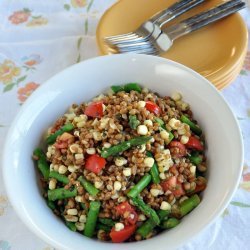 Corn and Asparagus Salad