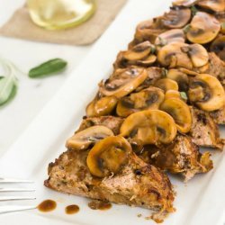 Turkey-Mushroom Meatloaf