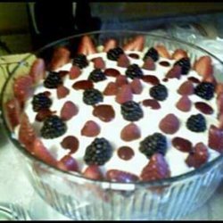 Berry Mascarpone Trifle