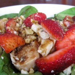 Chicken and Strawberry-Spinach Salad