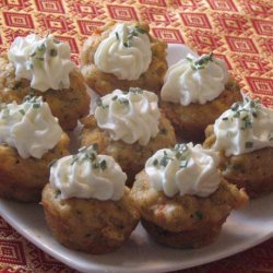Creole Crab Mini Cupcakes