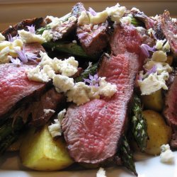 Grilled Steak and Asparagus Salad