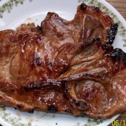 Barbecued Pork Steaks