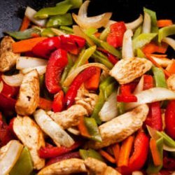 Sweet Pepper Chicken With 5-Spice