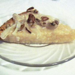 Cassava With Pecan and Coconut Jelly Toppings