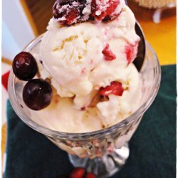 Cranberry Ice Cream