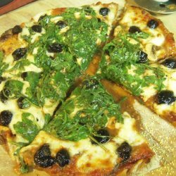 Mushroom & Olive Pizza