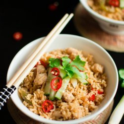 Chicken Curried Fried Rice