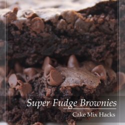 Fudge Cake Brownies