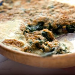 Fish and Spinach Gratin