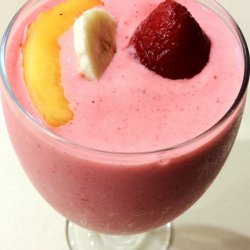 Strawberry/Banana/Peach Smoothie