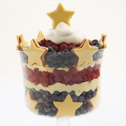Star and Stripes Berry Trifle