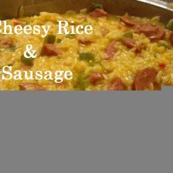 Cheesy Sausage and Rice