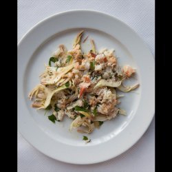 Artichoke-Crab Salad