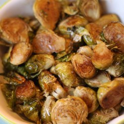 Roasted Brussels Sprouts With Browned Butter