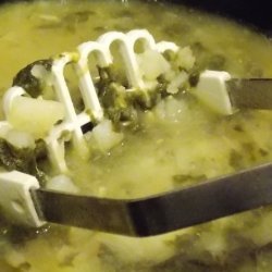Potato & Spinach Soup