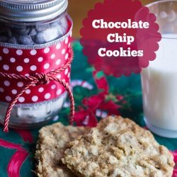 Oatmeal Chocolate Chip Cookies in a Jar