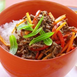 Sweet & Sour Beef With Vegetables