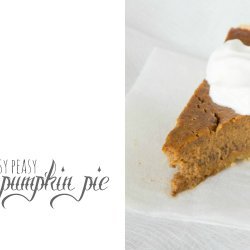 Pumpkin Pie - Easiest Ever