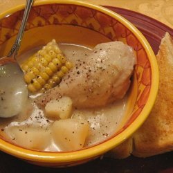 Chicken, Corn, and Potato Stew