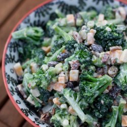 Healthier Broccoli Salad