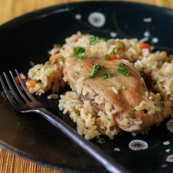Chicken & Rice in a Pot