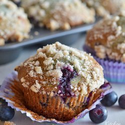 Guilt Free Blueberry Muffins