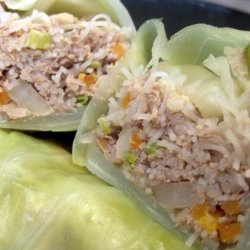 Asian Style Cabbage Rolls