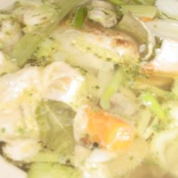 Crock Pot Chicken Stock for Pressure Canning