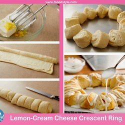 Lemon Cream Cheese Crescents