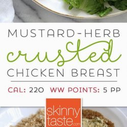Herb Mustard Breast of Chicken