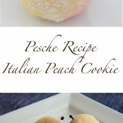 Pesche - Italian Peaches Cookies