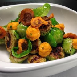 Caramelized Carrots & Brussels Sprouts