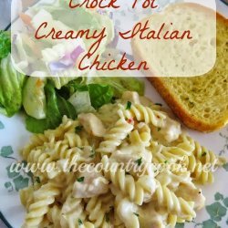 Creamy Italian Chicken for Crock Pot