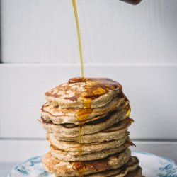 Honey - Oat Pancakes