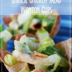 Chicken Salad Wonton Cups