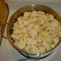 Cheesy Faux Taters/ Cauliflower