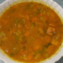 Roasted Squash and Garlic Soup